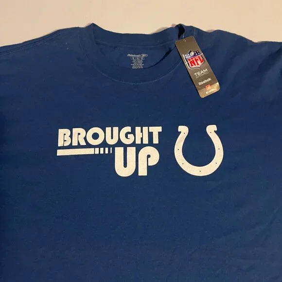 NFL Shirt Reebok Clots Logo Tee Mens Size Xlarge Football - Picture 3 of 3